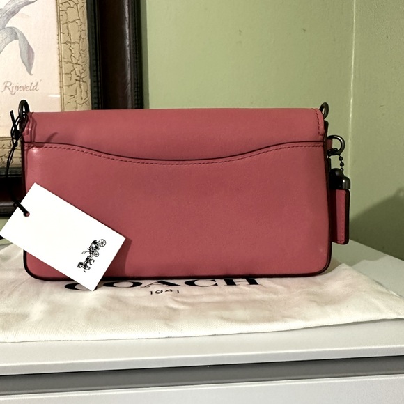 🐎🌺 COACH 1941 DINKY🌺🐎 PINK CROSSBODY HANDBAG - Picture 6 of 12